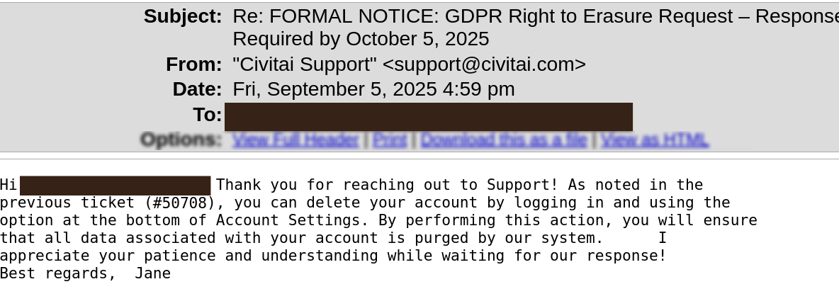 Screenshot-3: CivitAI Response Screenshot-3: CivitAI Response