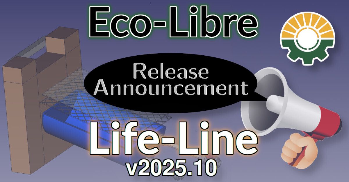 Eco-Libre Life-Line v2025.10 Release Announcement