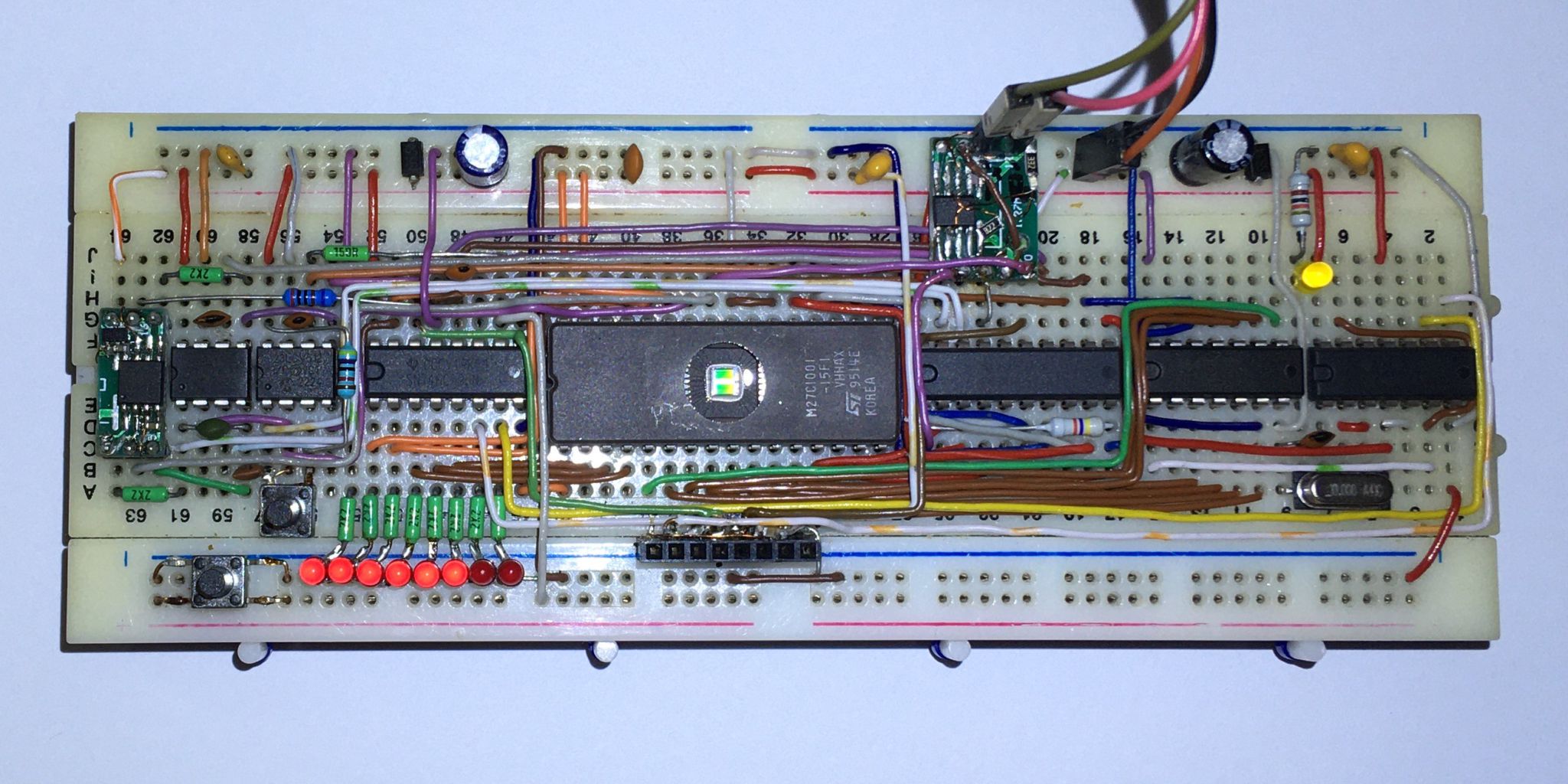 CPU that's only a few ICs on a breadboard